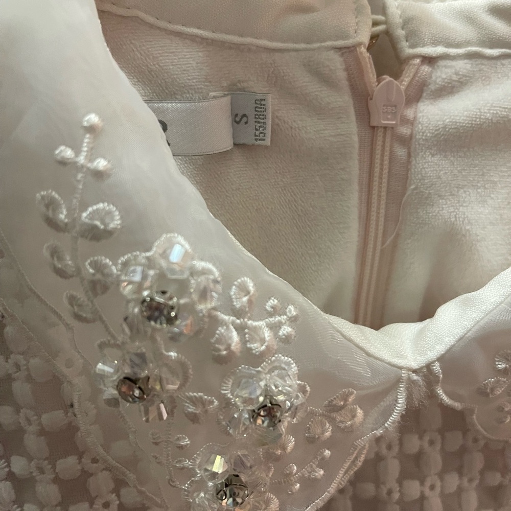 Pink Embroidered Dress - Picture 3 of 4